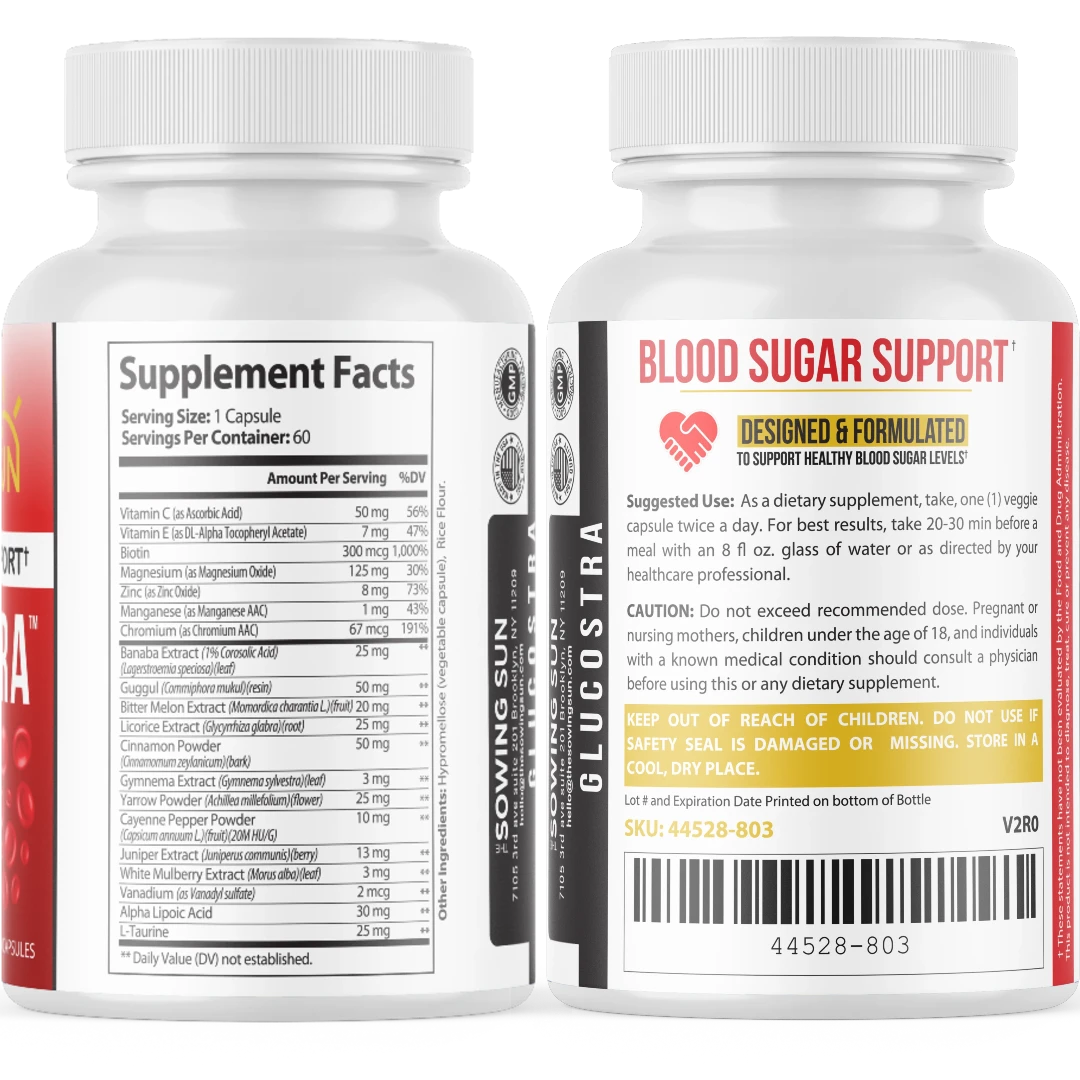 Glucostra Product Label